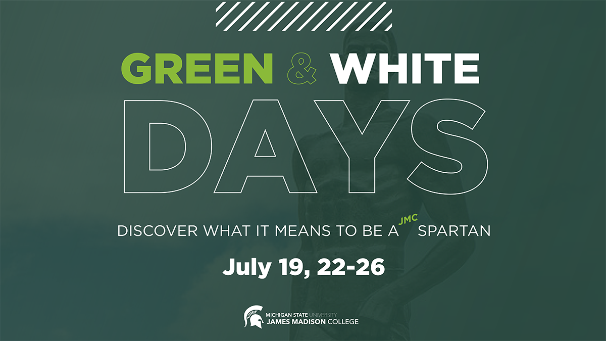 green and white days, discover what it means to be a jmc spartan