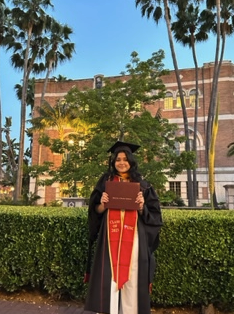 Nainika Kumar holds diploma