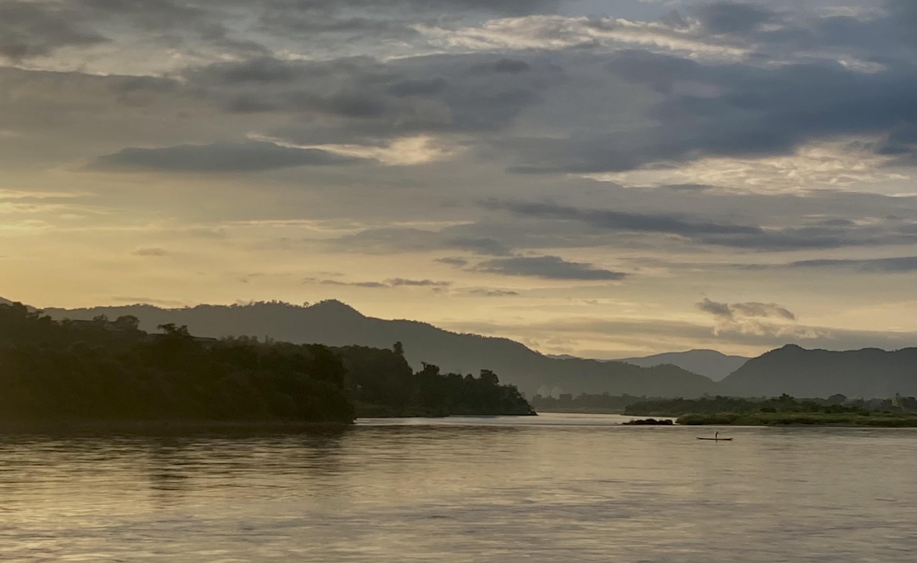 Mekong river at dawn